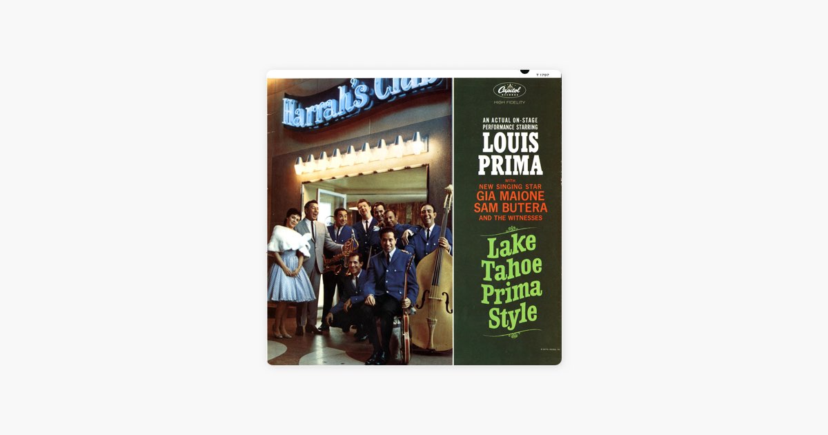 Shadrack, Louis Prima