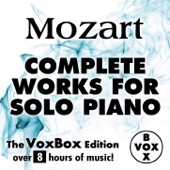 Mozart: Complete Works for Solo Piano (The VoxBox Edition) artwork