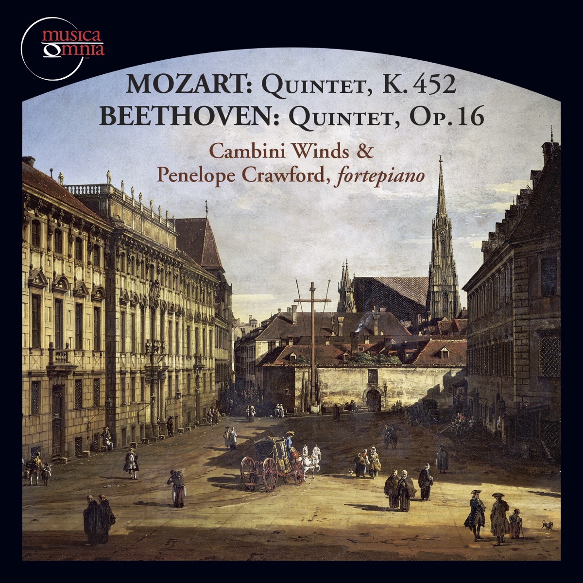 Mozart / Beethoven - Quintet in E Flat Major, K. 452 / Quintet in E Flat  Major, op. 16 - Album by Cambini Winds & Penelope Crawford - Apple Music