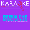 Begin the Beguine (In the Style of Julio Iglesias) [Karaoke Instrumental Version] - ProSound Karaoke Band