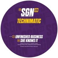 Unfinished Business / She Knows It - Single - Technimatic