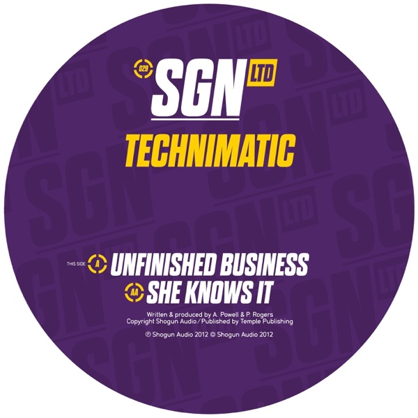 Unfinished Business / She Knows It - Single