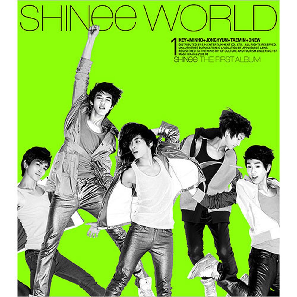 The SHINee World - The 1st Album by SHINee album cover