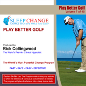 Play Better Golf (Sleep Change Hypnosis Series)