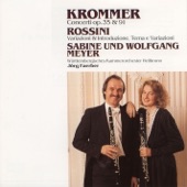 Krommer: Concertos for 2 Clarinets and Orchestra Op.35 & Op.91 / Rossini: Variations artwork