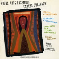 Bronx Arts Ensemble plays Music of Carlos Surinach - The Bronx Arts Ensemble