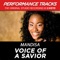 Voice of a Savior (Medium Key Performance Track With Background Vocals) artwork