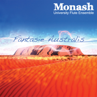 Peter Sheridan & Monash Flute Ensemble - Fantasie Australis artwork