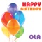 Happy Birthday Ola (Single) artwork