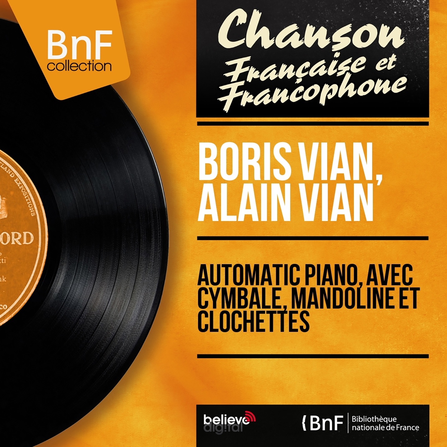 Automatic piano, avec cymbale, mandoline et clochettes (Mono Version)