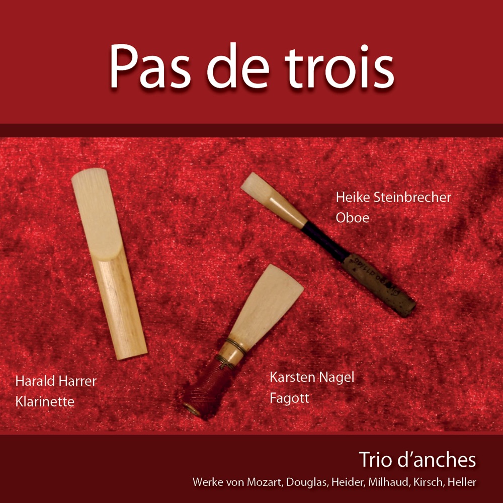 Обложка альбома «Pas de trois - Trio d'achnes» — Pas de trois