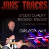 Girl Pop, No. 1 - Studio Quality Backing Tracks (for Guitar Based Performers) artwork