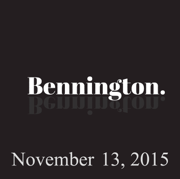 audiobook Bennington, Jamie Lissow, November 13, 2015