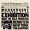 Pictures At an Exhibition: II. Gnomus. Vivo - Leonard Bernstein & New York Philharmonic lyrics