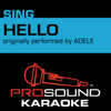Hello (Originally Performed by Adele) [Instrumental Version] - ProSound Karaoke Band
