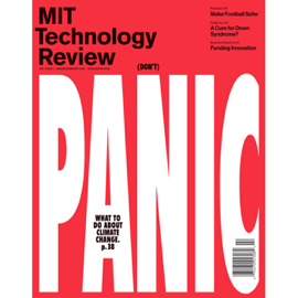 MIT Technology Review, January 2016