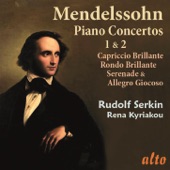 Mendelssohn Piano Concertos 1 & 2 artwork