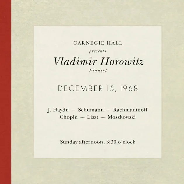 ウラディミール・ホロヴィッツのVladimir Horowitz Live at Carnegie