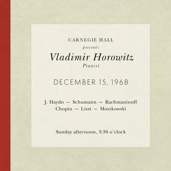 ウラディミール・ホロヴィッツのVladimir Horowitz Live at Carnegie