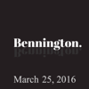 Bennington, March 25, 2016 (original_staging) - Ron Bennington