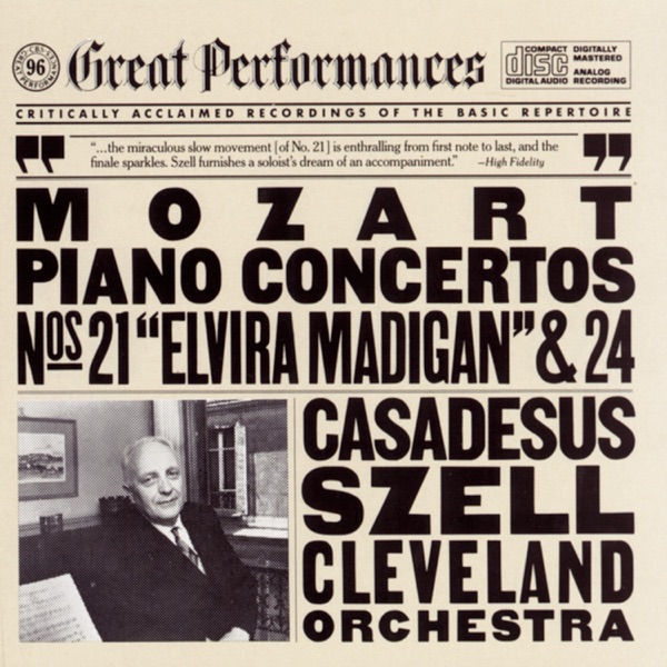 Mozart: Piano Concertos Nos. 21 "Elvira Madigan" & 24