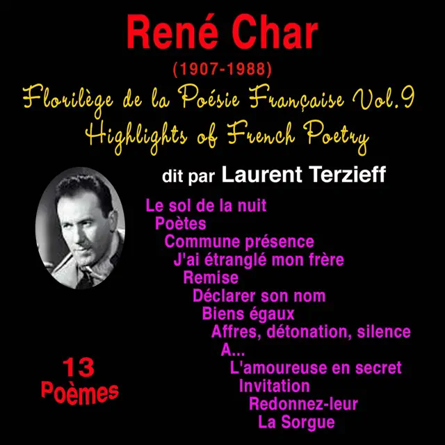 René Char: Florilège de la Poésie Française 9