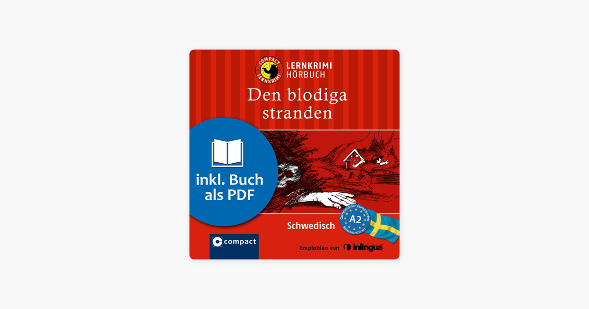 ‎Den blodiga stranden: Compact Lernkrimis - Schwedisch A2 by Charlotte ...