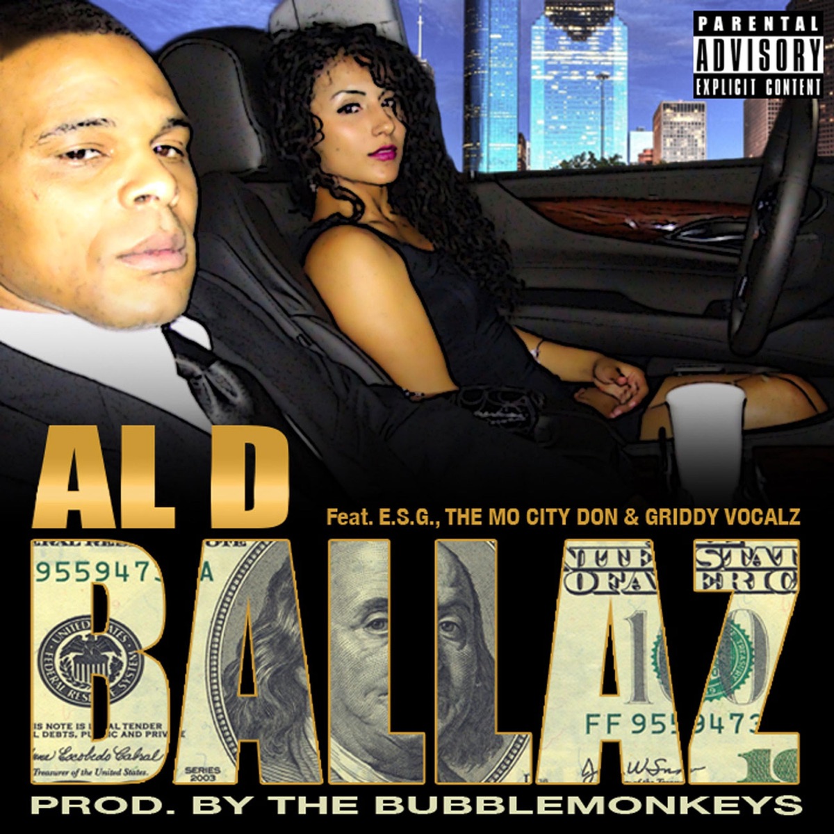Ballaz (feat. E.S.G., The Mo City Don & Griddy Vocalz) [Instrumental] [Instrumental] - Single
