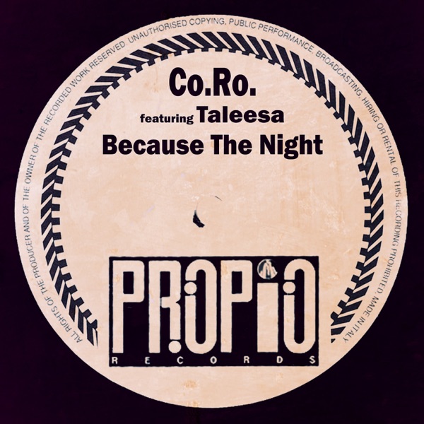 Co.Ro feat. Taleesa Because The Night (1993)