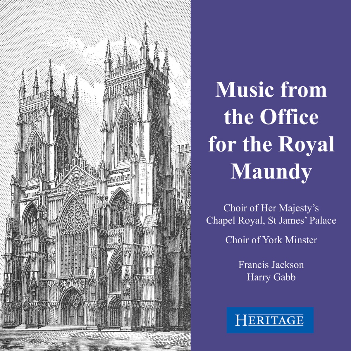 Music from the Office for the Royal Maundy by Francis Jackson