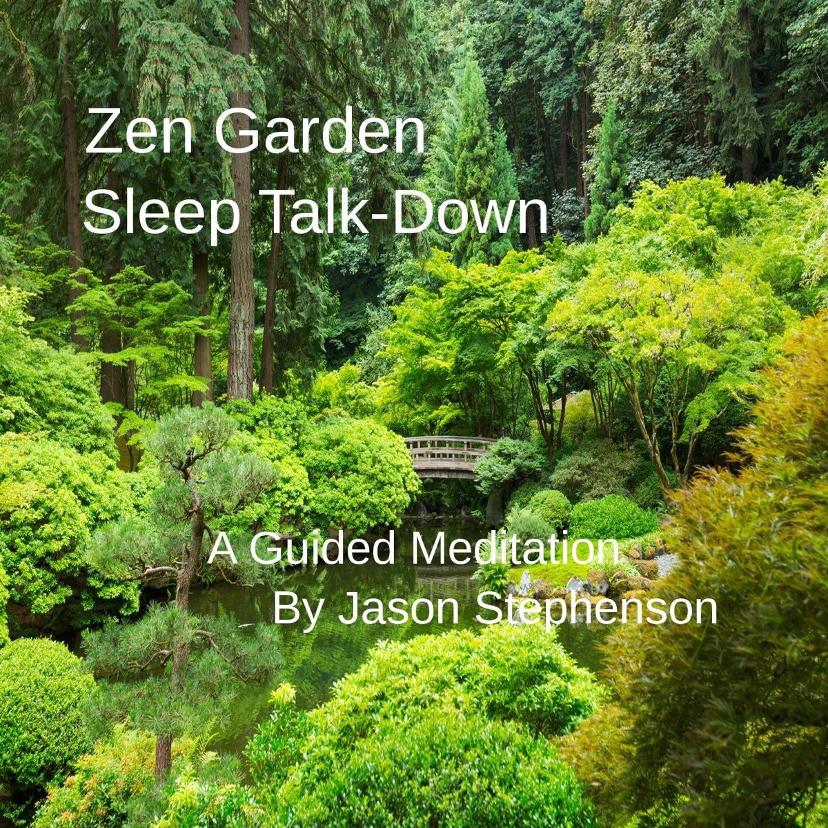 Jason Stephenson Guided Sleep Meditation Forest Relax ‎Zen Garden Sleep Talk-Down: A Guided Meditation - Album by Jason