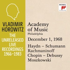Vladimir Horowitz in Recital at Academy of Music, Philadelphia, December 1, 1968