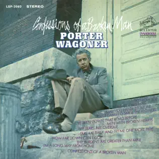 Album herunterladen Porter Wagoner - Confessions Of A Broken Man
