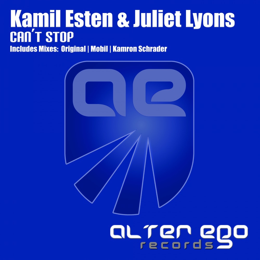 Обложка альбома «Can't Stop» — Kamil Esten & Juliet Lyons