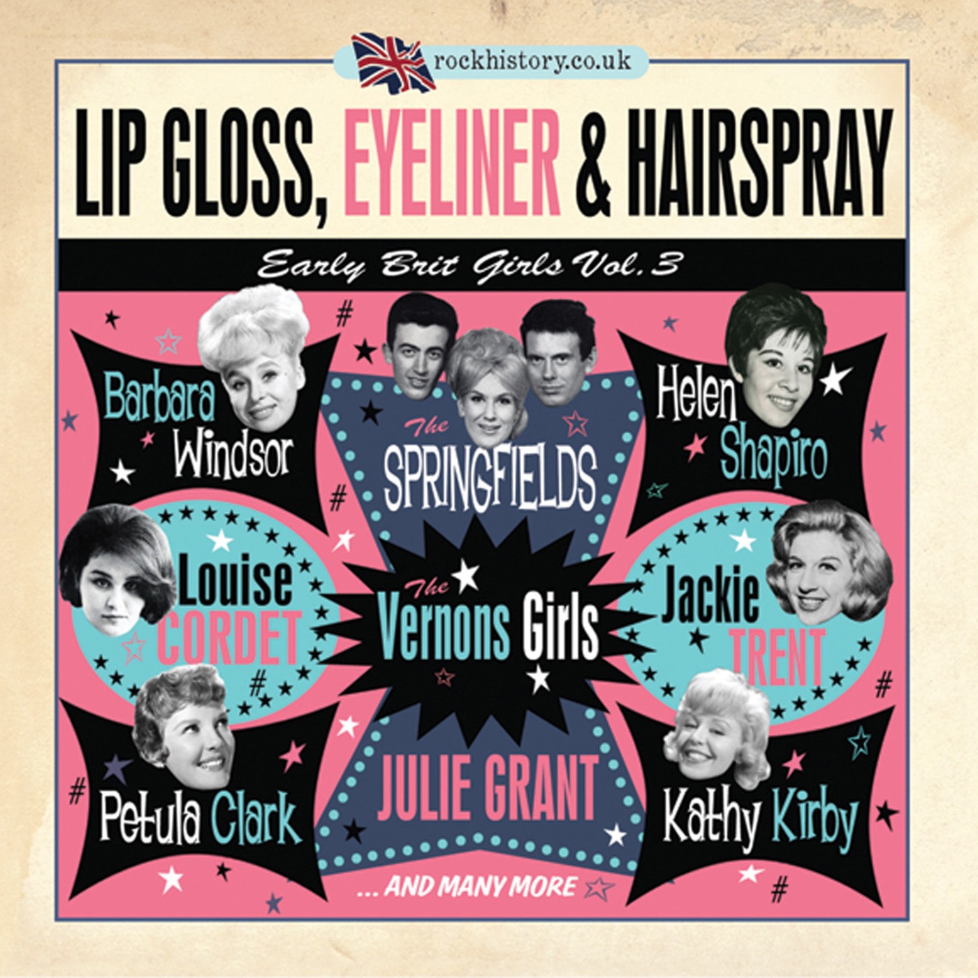 Lip Gloss, Eyeliner & Hairspray - Early Brit Girls Vol.3