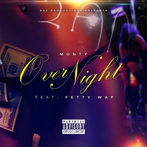 Cover artwork for Over Night (feat. Fetty Wap)