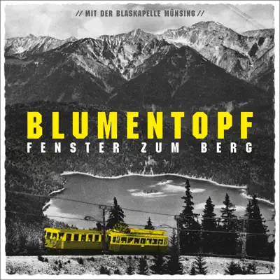 Fenster zum Berg - Blumentopf Fenster zum Berg - Blumentopf