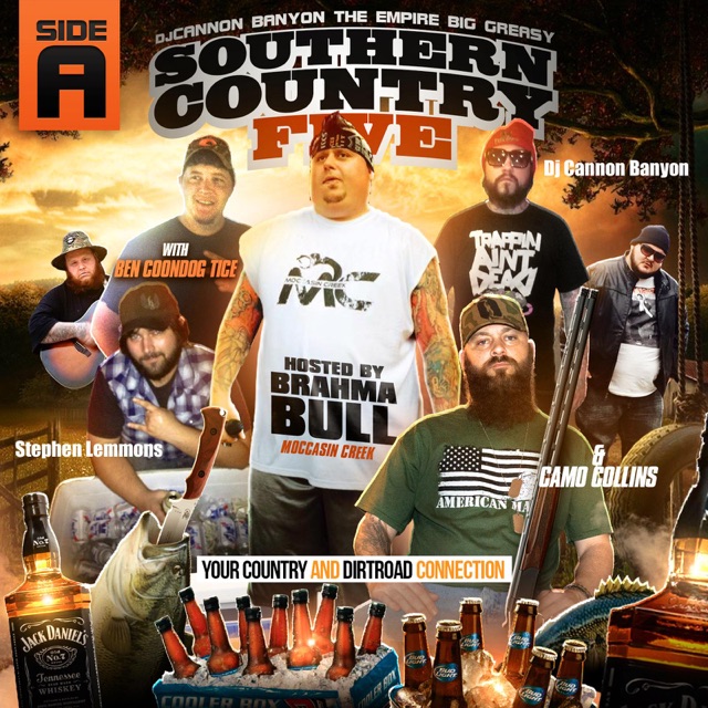 Southern Country, Vol. 5 Hosted by Brahma Bull of Moccasin Creek Album Cover