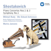 Shostakovich: Piano Concertos Nos. 1 & 2, Symphony No. 1 - Mariss Jansons, Berlin Philharmonic, London Philharmonic Orchestra & Mikhail Rudy