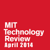 Audible Technology Review, April 2014 - Technology Review Cover Art