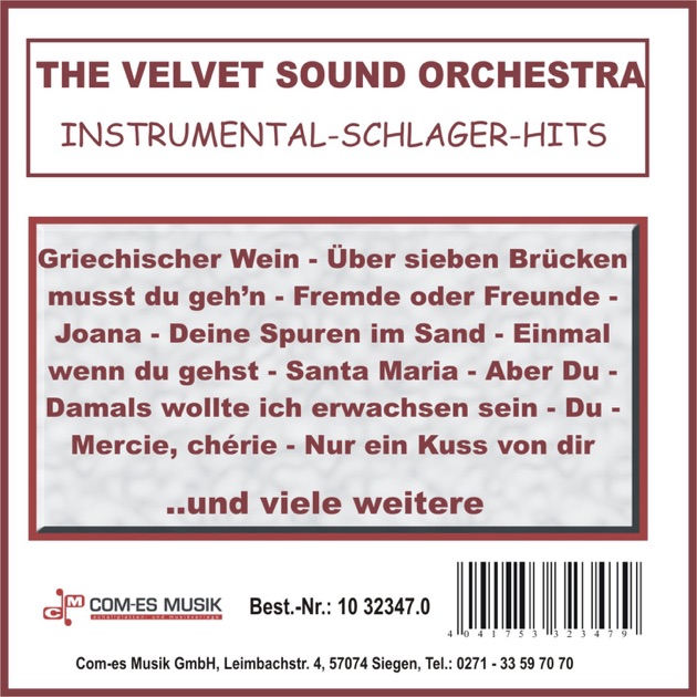 Griechischer Wein (Instrumental) – Titel von The Velvet Sound Orchestra –  Apple Music
