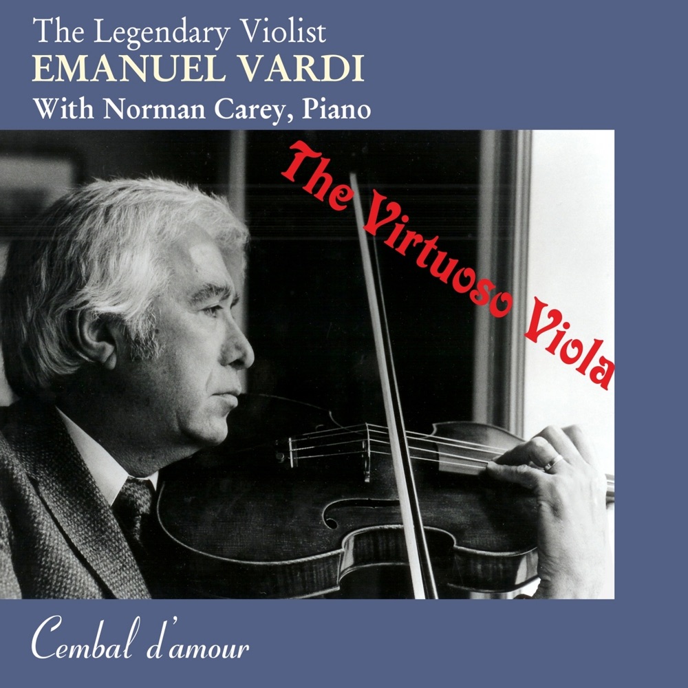 Обложка альбома «The Legendary Violist  Emanuel Vardi: The Virtuoso Viola» — Emanuel Vardi