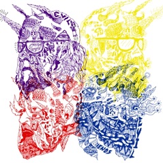 Purple Yellow Red and Blue - Single