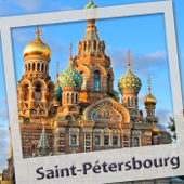 Audiobook cover for Saint Petersbourg. L'audioguide by Olivier Lecerf