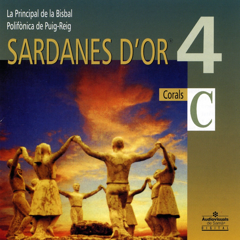 Обложка альбома «Sardanes d'Or - 4» — Polifònica de Puig-Reig & Cobla La Principal de La Bisbal