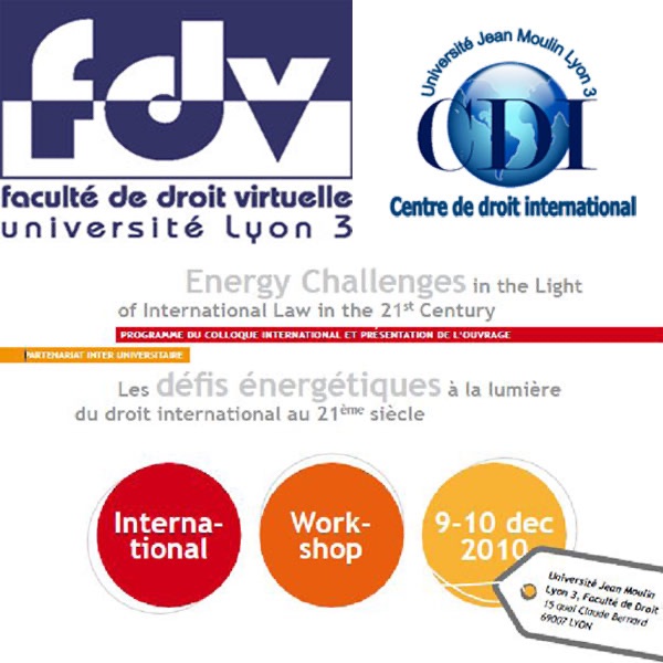 Les défis énergétiques à la lumière du droit international au 21ème siècle cover
