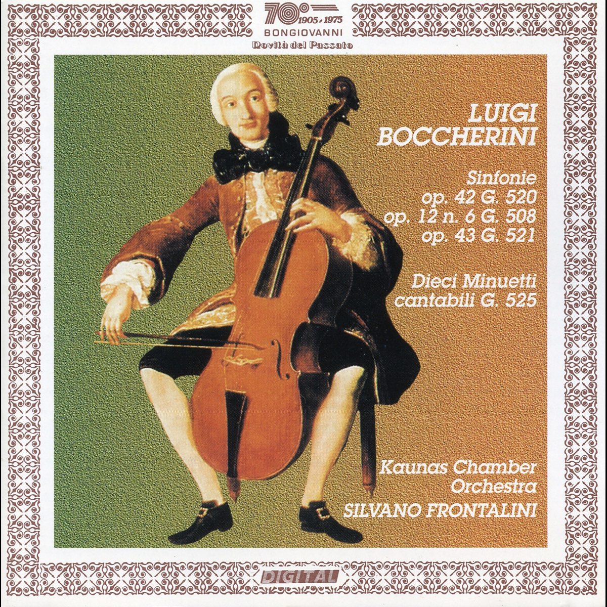 ‎Boccherini: Sinfonie - Album by Silvano Frontalini & Kaunas Chamber ...