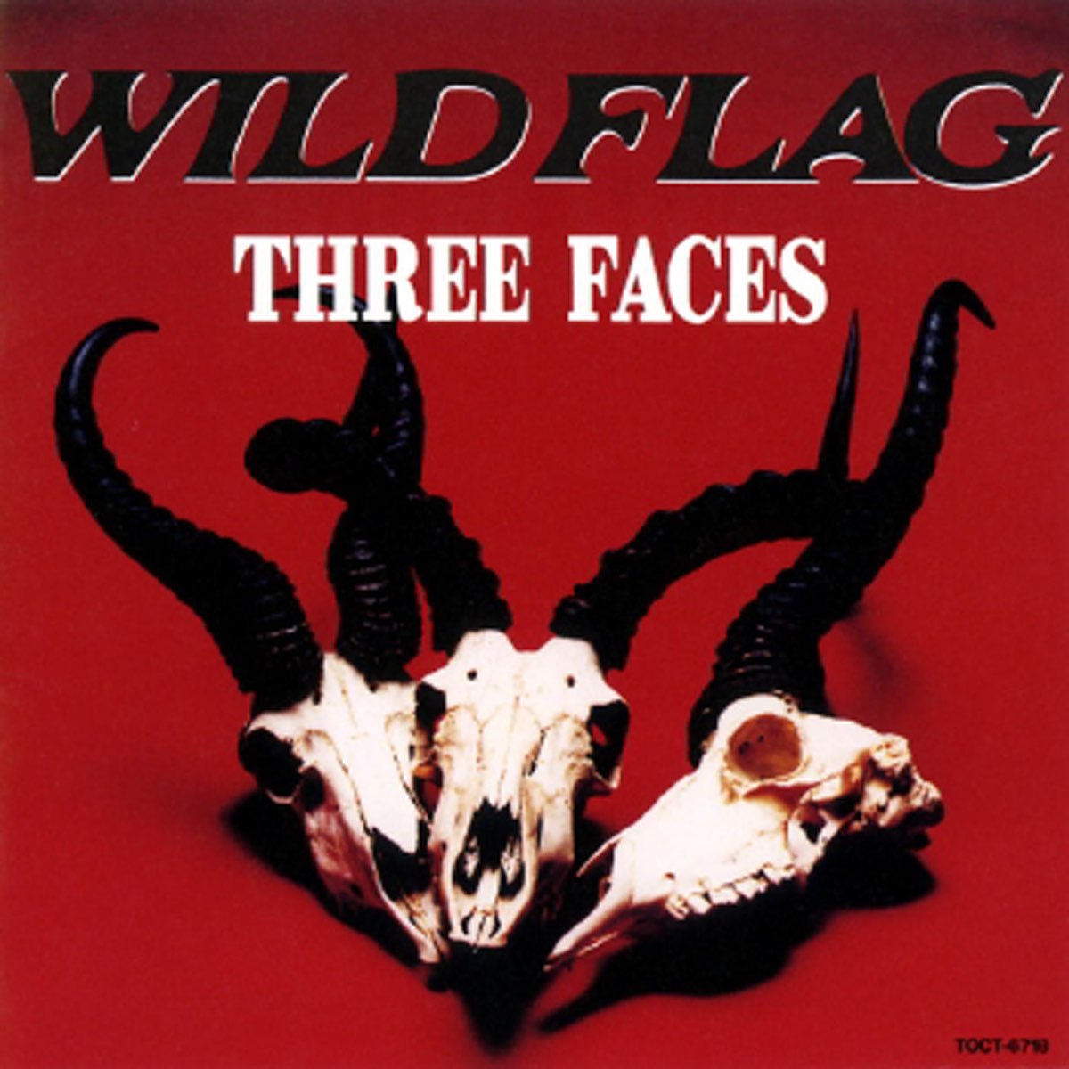 Three faces. Be Wild 1992. Wild Flag. Rabid Flag. Three-faced.