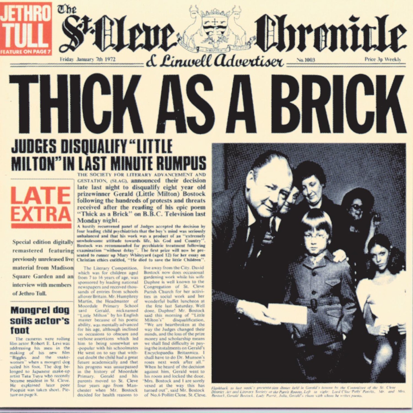 Thick as a Brick by Jethro Tull