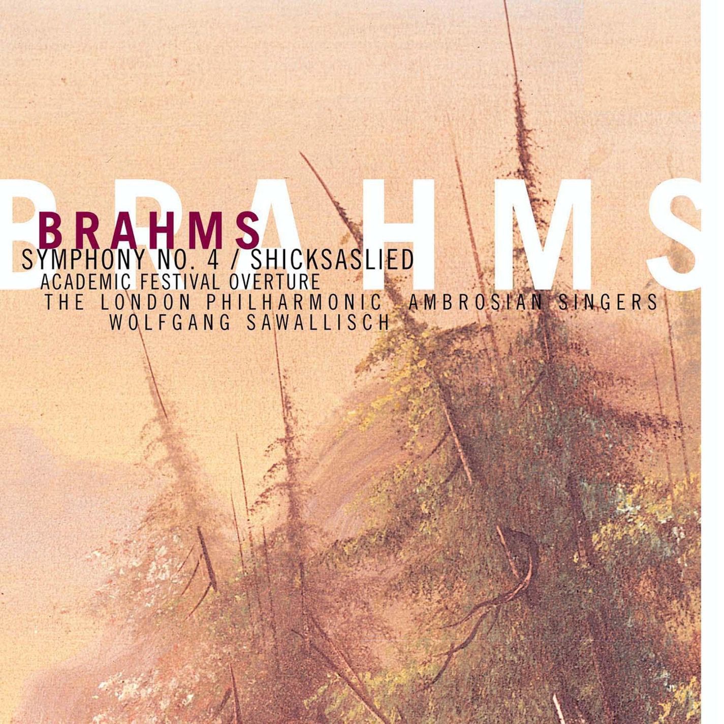 Brahms: Symphony No. 4/Schicksaslied